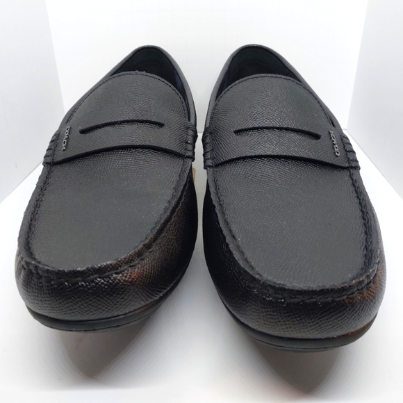 COACH Size-11 Black Dress Shoes - Picture 3 of 8